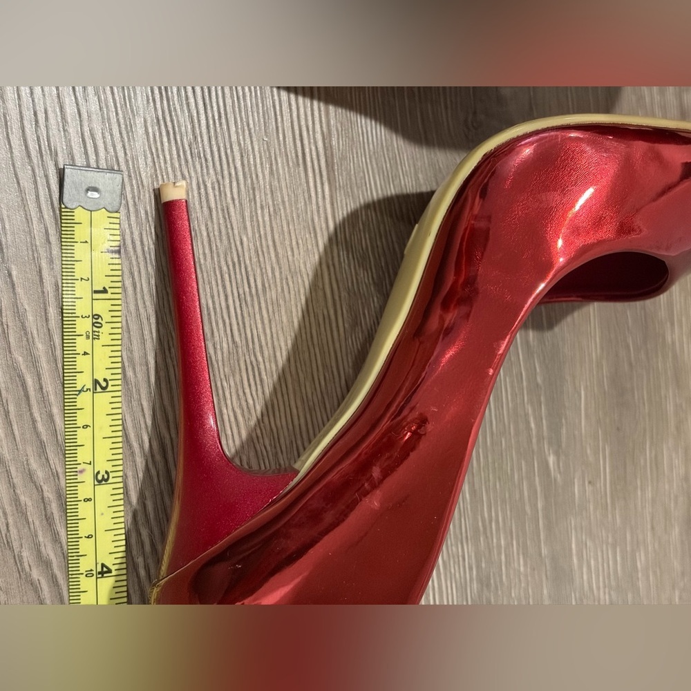 Unlisted Red Women's Heels - Picture 7 of 7